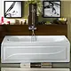 El Tib Italia Jacuzzi 160 × 70 cm, 1-Motor System (8 Water Jets), with Waste, Panels and Frame, Chrome - Image 1