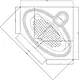 El Tib Milano Pentagonal Corner Jacuzzi Bathtub 135 × 135 cm, 1 Motor System, 8 Water Jets, Chrome, with Waste, Overflow, Panels and Frame - Image 4