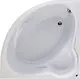 El Tib Marbella Round Corner Jacuzzi 120 × 120 cm, 1 Motor 8 Water Jets Chrome with Waste, Overflow, Panels and Frame - Image 3