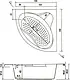 El Tib Geneva Jacuzzi 130 × 130 cm, 2-Motor System (8 Water & 16 Air Jets), with Waste, Panels and Frame, Chrome - Image 4