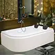 El Tib Hawaii Jacuzzi Bathtub 180 × 120 cm, 2-Motor System (8 Water Jets & 16 Air Jets), with Waste, Panels & Frame, Chrome - Image 1