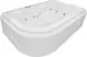 El Tib Hawaii Jacuzzi Bathtub 180 × 120 cm, 2-Motor System (8 Water Jets & 16 Air Jets), with Waste, Panels & Frame, Chrome - Image 2