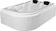 El Tib Hawaii Jacuzzi Bathtub 180 × 120 cm, 2-Motor System (8 Water Jets & 16 Air Jets), with Waste, Panels & Frame, Chrome - Image 4