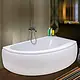 El Tib Moscow Jacuzzi 150 × 110 cm, 1-Motor System (8 Water Jets), with Waste, Panels and Frame, Chrome - Image 1