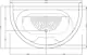 El Tib Holland Jacuzzi Bathtub, 180 × 105 cm, 1 Motor System, 8 Chrome Water Jets, Includes Drain, Overflow, Panels and Frame - Image 5