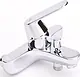 Grohe Eurocosmo 32831000 Bath Mixer with Automatic Diverter and 46 mm Ceramic Cartridge, Chrome - Image 2