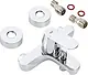 Grohe Eurocosmo 32831000 Bath Mixer with Automatic Diverter and 46 mm Ceramic Cartridge, Chrome - Image 9