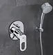 Grohe BauLoop 29041000 Concealed Bath & Shower Mixer with Automatic Diverter, Single Lever with Concealed Body and Trim, Chrome - Image 5