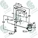 Kludi RAK Profile Star XL RAK14160 Single Lever Basin Mixer with Pop-up Waste, Chrome - Image 2