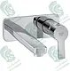 Kludi RAK Passion RAK13024 Single Lever Wall-Mounted Basin Mixer with Spout and Handle, Chrome - Image 1