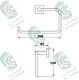 Kludi RAK Harmony Open Towel Ring, Chrome, RAK24003 - Image 2