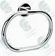 Kludi RAK Calibre Oval Towel Ring, Chrome, RAK21003 - Image 1