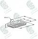 Kludi RAK Calibre Bath Soap Dish, Chrome, RAK21006 - Image 2
