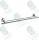 Kludi RAK Calibre Double Towel Rail, Chrome, RAK21011 - Image 1