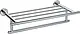 Kludi RAK Calibre Towel Rack with Lower Shelf, Chrome, RAK21020 - Image 1