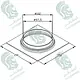 Kludi RAK Chrome Plated Brass Floor Drain Cover RAK22023, 15 × 15 cm - Image 2