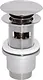 Kludi RAK Round Brass Waste with Overflow RAK22007UK, 1.25 inch, Chrome - Image 1