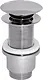 Kludi RAK Round Brass Waste without Overflow RAK22025UK, 1.25 inch, Chrome - Image 1