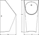 Sanipure Orion 093332 Urinal with Shower, Rear Feed, 35 × 32 cm, White - Image 4