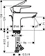 Hansgrohe Talis 71700006 Basin Mixer 13 cm Height with Waste, Chrome - Image 2