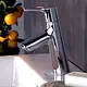 Hansgrohe Talis Select 72010006 Basin Mixer, Height 18 cm with Waste, Chrome - Image 2