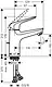 Hansgrohe Novus 71030006 Medium Basin Mixer, 18 cm Height with Waste, Chrome - Image 3