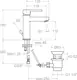 Ramon Soler Drako EG3304VA Single Lever Basin Mixer with Ceramic Cartridge, Spanish Imported, Chrome - Image 2