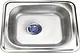Purity ISS 480 Kitchen Sink 48 × 43 cm with Overflow and Drain, Stainless Steel 304 - Image 1