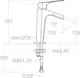 Ramon Soler Urban Chic Eg213101 Single Lever Basin Mixer with Ceramic Cartridge, Spanish Imported, Chrome - Image 3