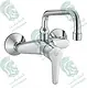 Kludi 3-Piece Mixer Set Chrome (Passion XL RAK13060 Basin Mixer, Passion RAK13102 Bath Mixer, Polaris RAK10028 Wall-Mounted Kitchen Mixer) - Image 4