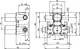 Duravit BS0900000E00 Concealed Bath Mixer Body with 2 Outlets - Image 2