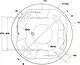 Duravit AO 810610 Jacuzzi Bathtub, 160 × 160 × 51 cm, 1 System, 8 Water Jets - Image 3