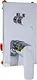 Teska Semina BTK 031 Concealed Bath Mixer, 3 Outlets with Concealed Body, Trim, Diverter and Handle, Chrome — Turkish - Image 2