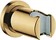 Grohe 27074GL0 Shower Holder with Escutcheon, Polished Gold - Image 2