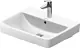 Duravit No.1 Vanity Basin 2375550000, 55 × 46 cm with Tap Hole and Overflow, White - Image 1