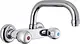 Gold Classic Mixer Set Chrome (Basin 1047, Bath 1016 and Wall-Mounted Kitchen 1023) - Image 2