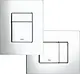 Grohe Skate Cosmopolitan 38732000 Concealed Cistern Flush Plate, Square Chrome - Image 3