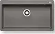 Pyramids Astros 1B FM Granite Kitchen Sink, Code 070227801, 86 × 50 cm, Depth 20 cm, with 3 inch Drain, Grey - Image 1