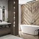 Spanish Imported Salandia Ebano Matte Porcelain, First Choice, 20 × 120 cm - Image 2