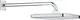 Grohe Tempesta Cube 26687000 Overhead Shower, 1-Way, 25 cm with 38 cm Shower Arm, Chrome - Image 2