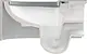 Duravit Vitrium Wall-Hung Toilet Pattern Light Grey HygieneGlaze with Soft-Close Toilet Seat & Cover, Internal Bidet Spray and Fixing Pipes - Image 5