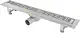 Pura HDL 02 55 Stainless Steel Real Shower Drain with Flange, 55 cm — Chrome - Image 2