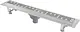 Pura Triple Flange Shower Drain VDL 03 75 Stainless Steel 75 cm with Drainage, Chrome - Image 2