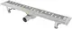 Pura Triple Shower Drain with Flange HDL 03 55, Stainless Steel, 55 cm, Chrome - Image 2