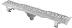 Pura Dots Shower Drain with Flange VDL 05 95, Stainless Steel, 95 cm, Chrome - Image 2