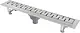 Pura VDL 07 105 Cave Stainless Steel Shower Drain with Flange, 105 cm with Waste, Chrome - Image 2