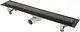 Pura HDL 06 95 B Stainless Steel Shower Drain with Flange and Waste, 95 cm, Black - Image 2