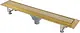 Pura VDL 06 105 G Stainless Steel Shower Drain with Flange, 105 cm — Gold - Image 2
