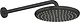 Grohe Tempesta 266682430 Shower Head with Concealed Outlet, 25 cm Circular Head, 38 cm Outlet, Matte Black - Image 2