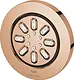 Grohe 26801DA0 Concealed Shower Jet with Trim, Round 7.5 cm, 2-System Spa Rain Shower Aqua Spray, Rose Gold - Image 1
